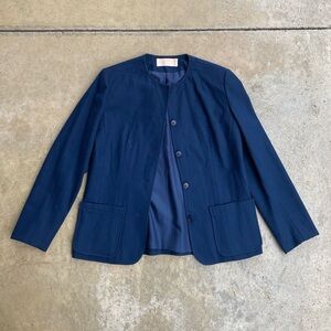 Vintage Pendleton blue jacket 100%wool women’s size 19?